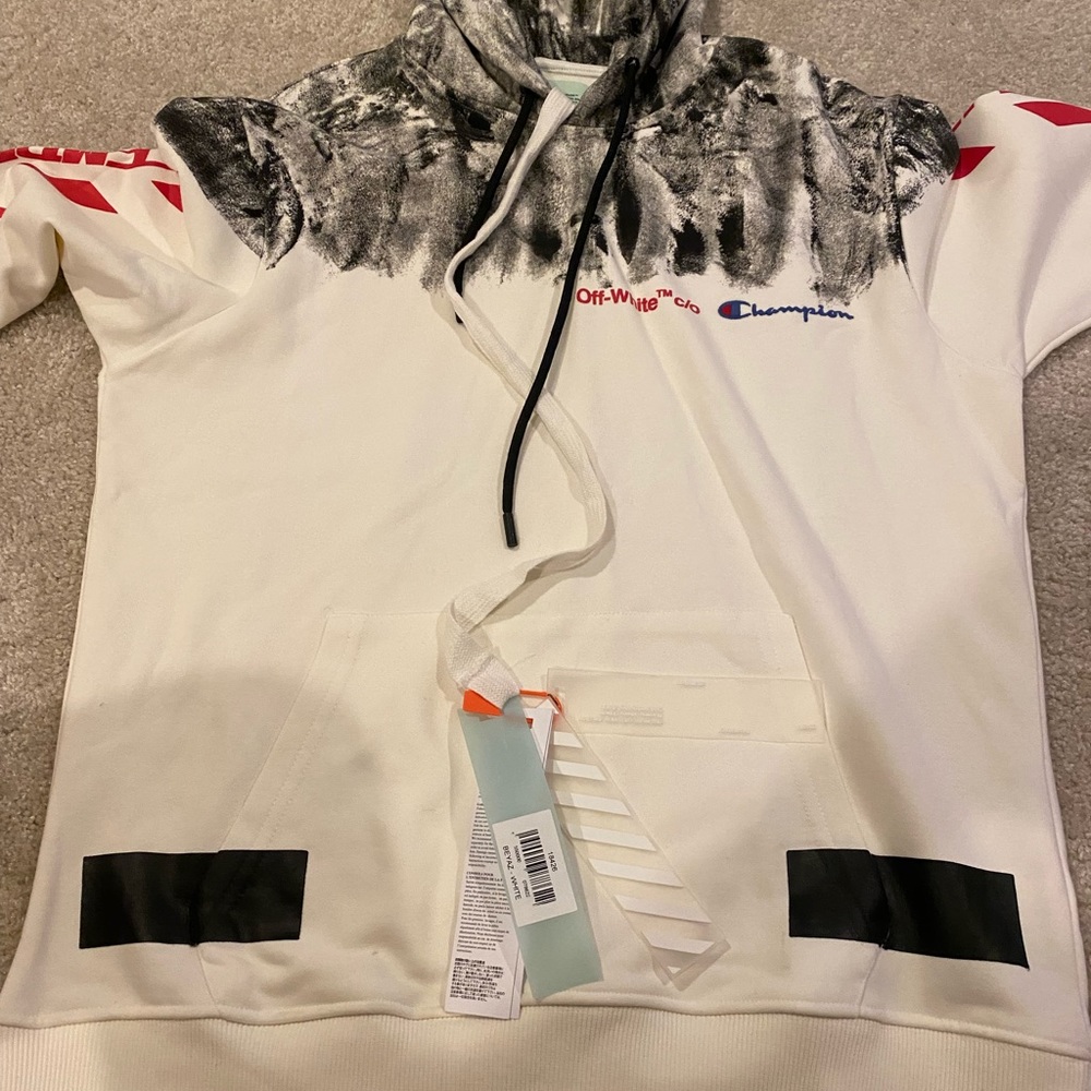 Off White x Champion Hoodie XL